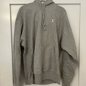Champion Reverse Weave Light Gray Sweatshirt